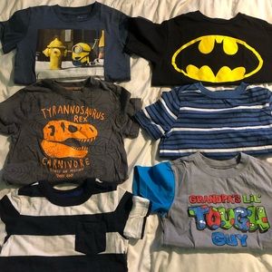 Toddler boy t-shirts bundled